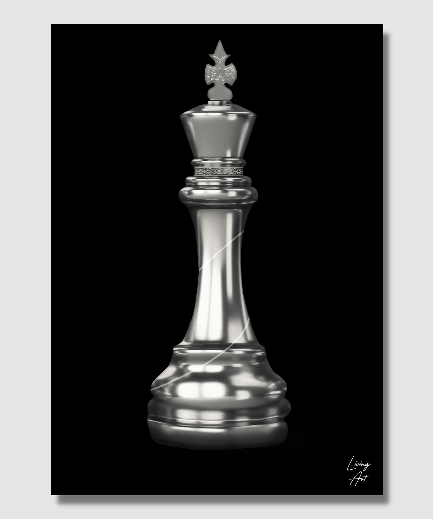 Chess King Silver